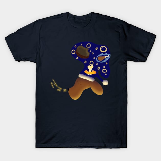 Dog Dreams ' T-Shirt by ResidentRain